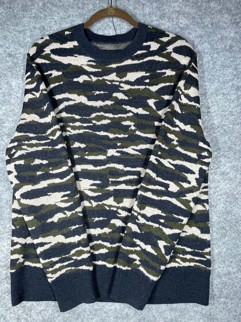 AllSaints Kamo Crewneck Jumper Wool Blend Size XS